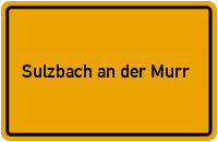 Nach Sulzbach an der Murr reisen